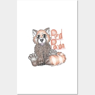 Red Panda Posters and Art